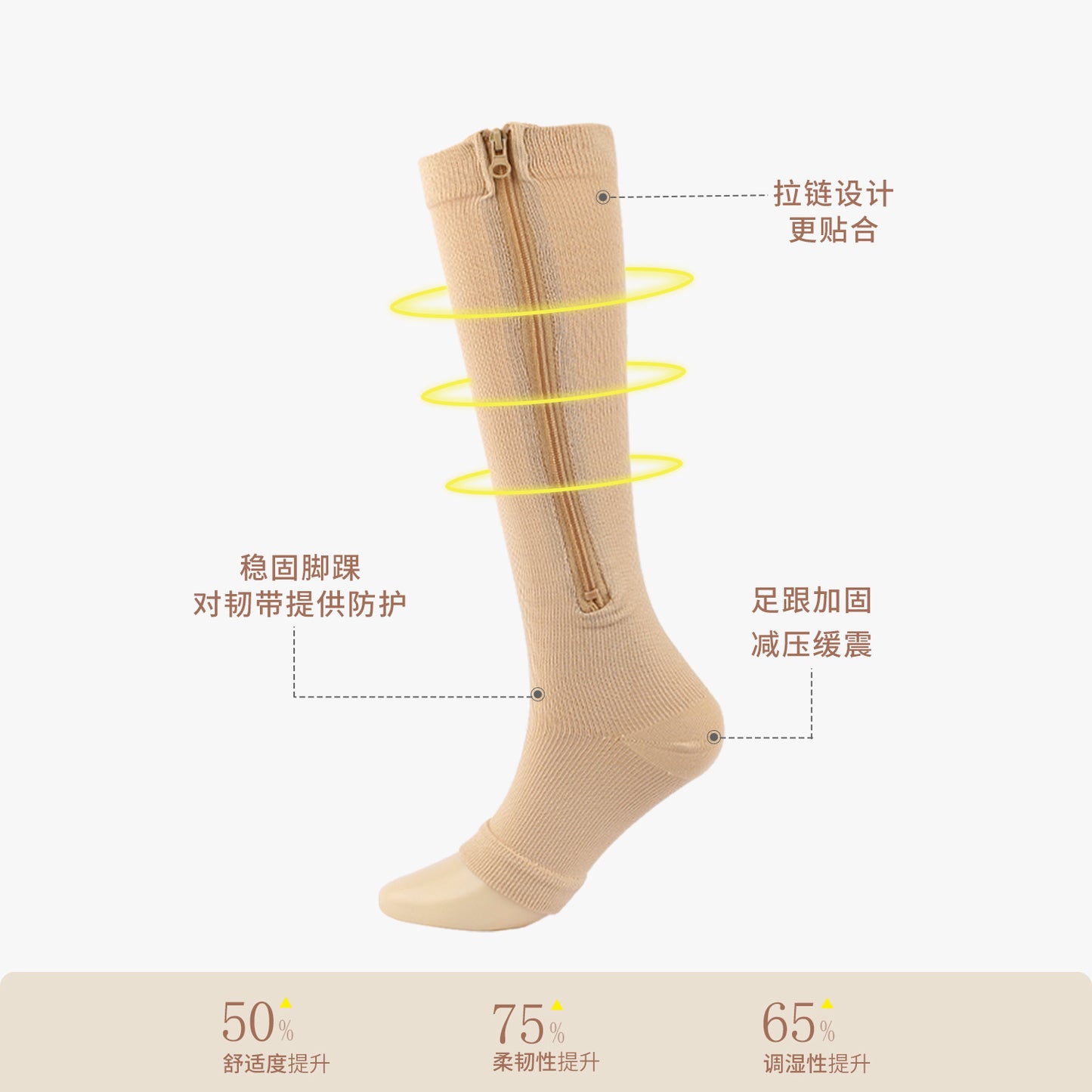 Amazon Compression Socks Sports Zipper Socks Compression Socks Compression Socks Vein Elastic Socks